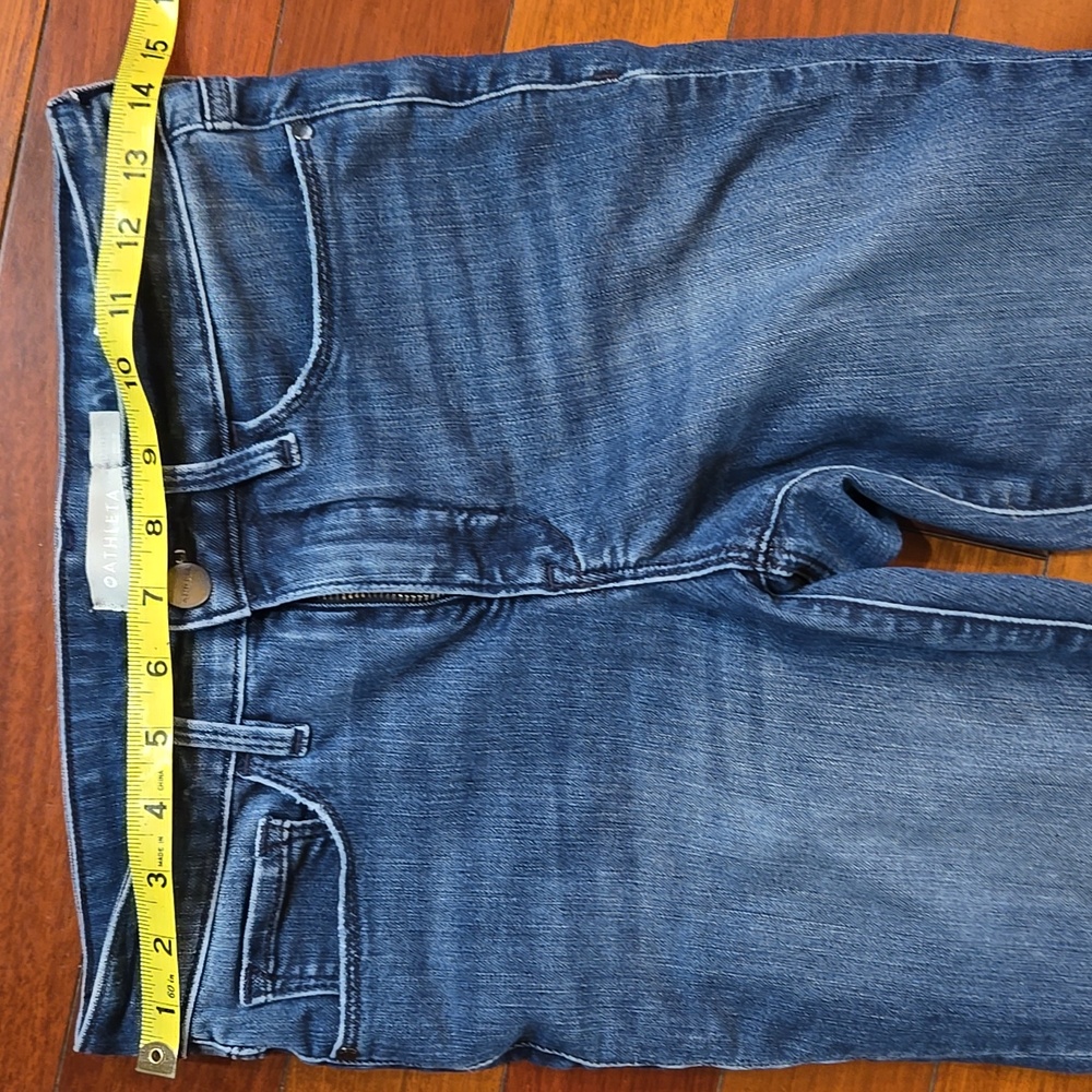 Athleta Sculptek Ultra Skinny Stretch Jeans Size 4T - Picture 4 of 10